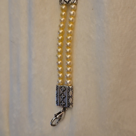 BRIGHTON Anastasia Pearl Princess Diana Goth Castlecore Choker Necklace - Picture 11 of 11